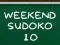 Игра Weekend Sudoku 10 онлајн