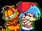 Игра Funkin' On a Monday with Garfield the cat онлајн