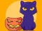 Игра Coloring Book: Halloween Cat онлајн