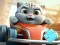 Игра Jigsaw Puzzle: Cat Racing Driver онлајн