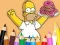 Игра Coloring Book: Simpson Doughnut онлајн