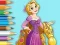 Игра Coloring Book: Princess Rapunzel онлајн