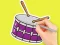 Игра Coloring Book: Star Drum онлајн