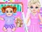 Игра Little Elsa Caring Day онлајн