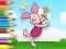 Игра Coloring Book: Piglet Holds Toy Windmill онлајн