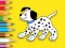 Игра Coloring Book: Cute Spotted Dog онлајн