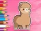 Игра Coloring Book: Cute Alpaca онлајн