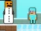 Игра Noob vs Pro Snowman онлајн