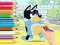 Игра Coloring Book: Bluey And Bingo онлајн