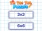 Игра Tic Tac Toe Puzzle онлајн