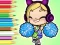 Игра Coloring Book: Avatar World Cheerleader онлајн