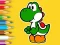 Игра Coloring Book: Yoshi Fishing Day онлајн