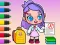 Игра Coloring Book: Avatar School Day онлајн