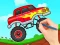 Игра Coloring Book: Monster Truck онлајн