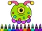 Игра Coloring Book: Alien онлајн