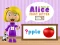 Игра World of Alice First Letter онлајн