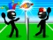 Игра Stickman Sports Badminton онлајн