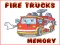 Игра Fire Trucks Memory онлајн