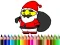 Игра Back To School: Santa Claus Coloring онлајн