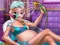 Игра Pregnant Ice Queen Bath Care онлајн