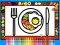 Игра Color and Decorate Dinner Plate онлајн