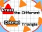 Игра Press The Different Colored Triangle онлајн