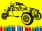 Игра Back To School: Rally Car Coloring Book онлајн