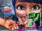 Игра Dotted Girl Tongue Doctor онлајн