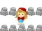 Игра Little Red Riding Hood - Cookie Feast: онлајн