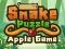 Игра Snake Puzzle Apple Game онлајн