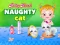 Игра Baby Hazel - naughty cat онлајн
