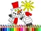 Игра Back To School: Winter Time Coloring онлајн