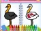 Игра Coloring Birds Game онлајн