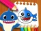 Игра Baby Shark Coloring Book онлајн