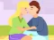 Игра Romantic Secret Kiss онлајн