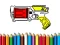 Игра Back To School: Nerf Coloring Book онлајн