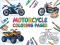 Игра Motorcycle Coloring Pages онлајн