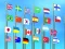 Игра Flag Puzzle Jam: Collect Flags онлајн