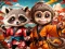 Игра Kung-Fu Little Animals онлајн