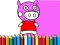 Игра Back To School Coloring Book Pig онлајн