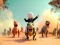 Игра Stickman: Dinosaur arena онлајн