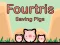 Игра Fourtris Saving Pigs онлајн
