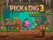 Игра Pick & Dig 3 онлајн