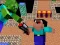 Игра Space Adventure: Noobiks Battle vs Zombies онлајн