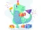 Игра Dino Party Jigsaw онлајн