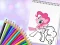 Игра Cute Pony Coloring Book онлајн