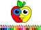 Игра Back To School: Apple Coloring Book онлајн