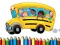 Игра School Bus Coloring Book онлајн