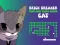 Игра Brick Breaker Chipi Chipi Chapa Chapa Cat онлајн