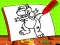 Игра Easy Kids Coloring Dinosaur онлајн